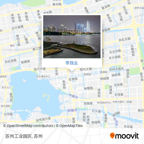 苏州工业园区地图