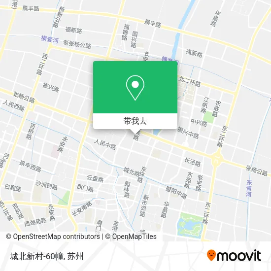 城北新村-60幢地图
