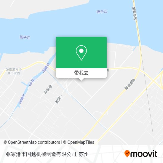 张家港市国越机械制造有限公司地图