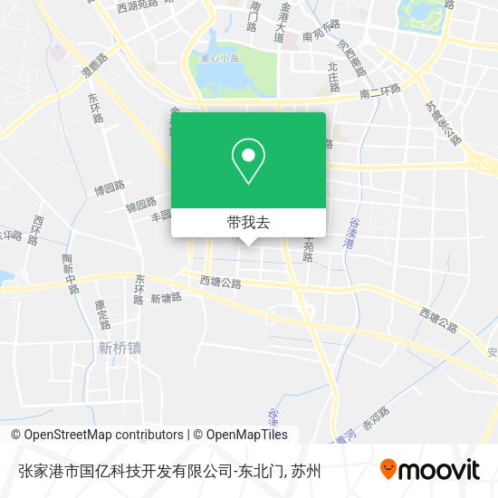 张家港市国亿科技开发有限公司-东北门地图