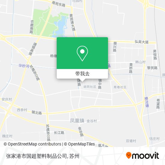 张家港市国超塑料制品公司地图