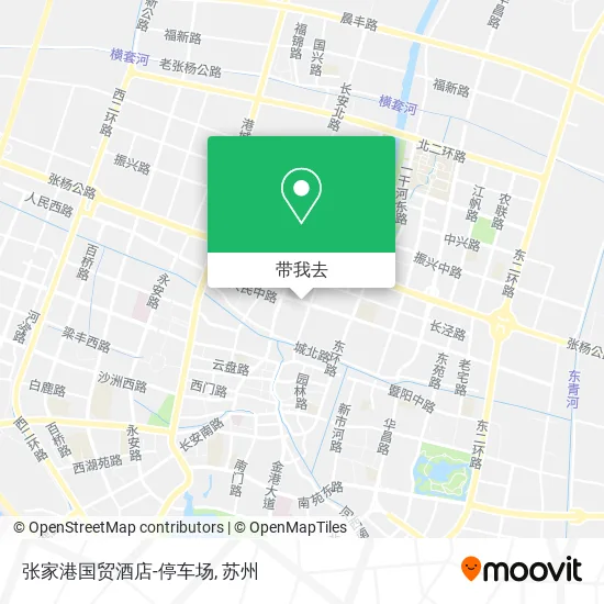 张家港国贸酒店-停车场地图