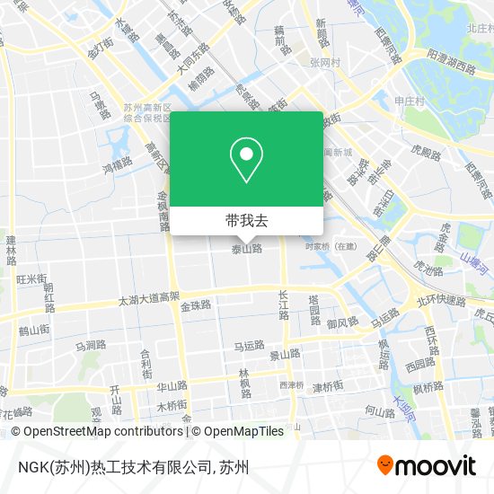 NGK(苏州)热工技术有限公司地图