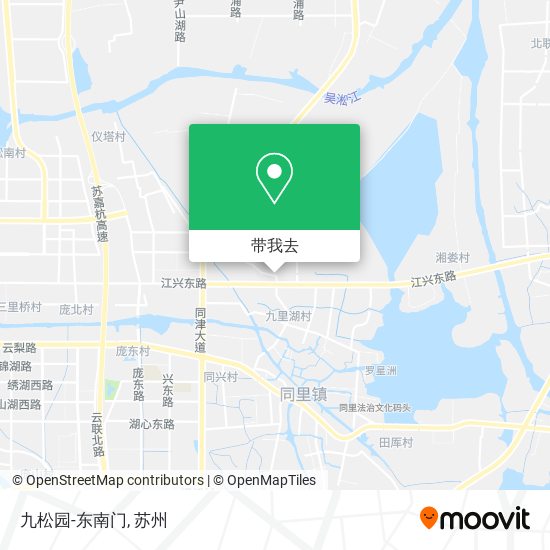九松园-东南门地图