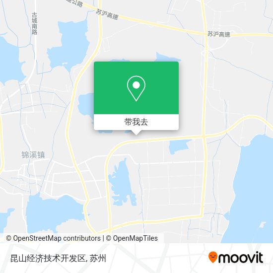 昆山经济技术开发区地图