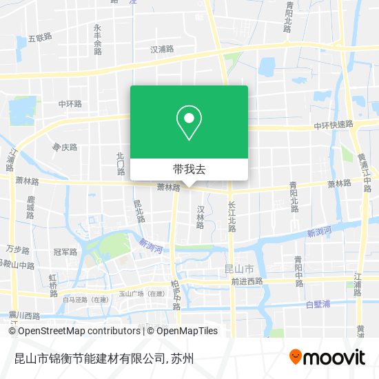 昆山市锦衡节能建材有限公司地图