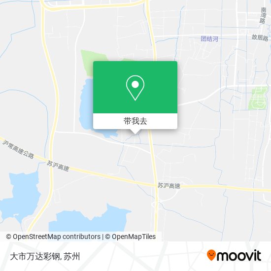 大市万达彩钢地图