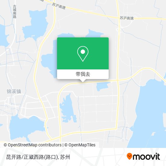 昆开路/正崴西路(路口)地图