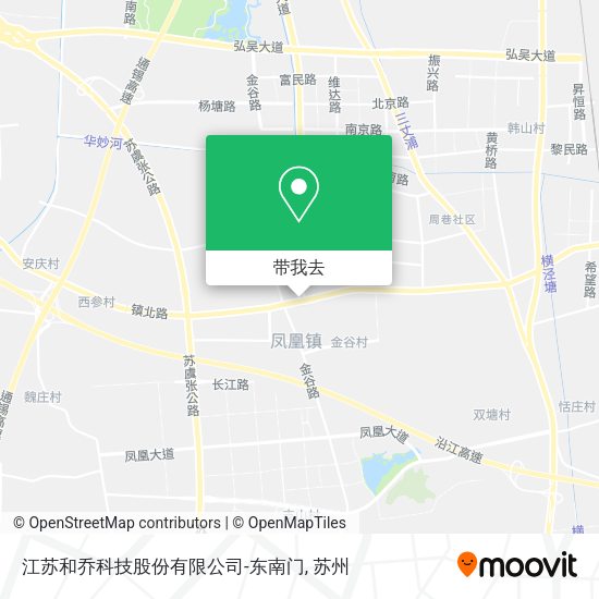 江苏和乔科技股份有限公司-东南门地图