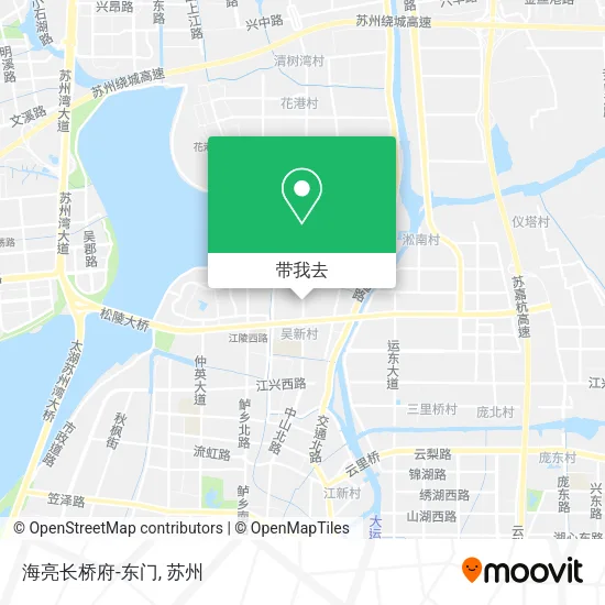 海亮长桥府-东门地图