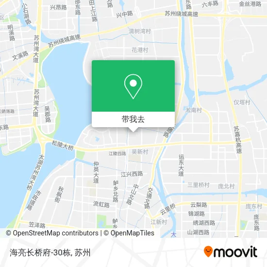 海亮长桥府-30栋地图