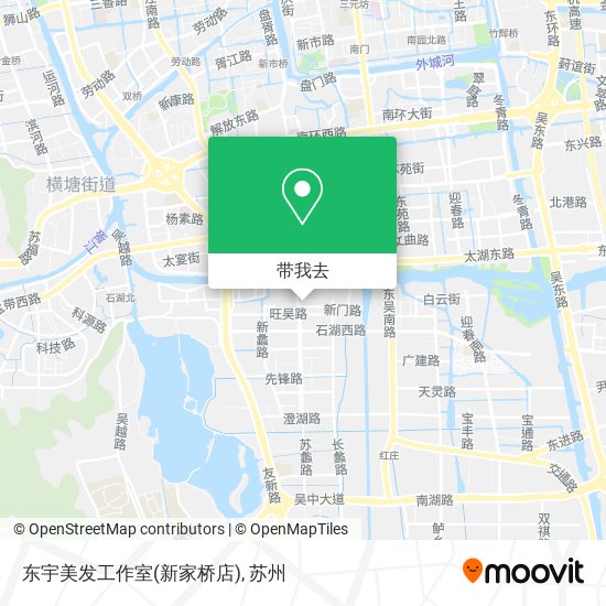 东宇美发工作室(新家桥店)地图