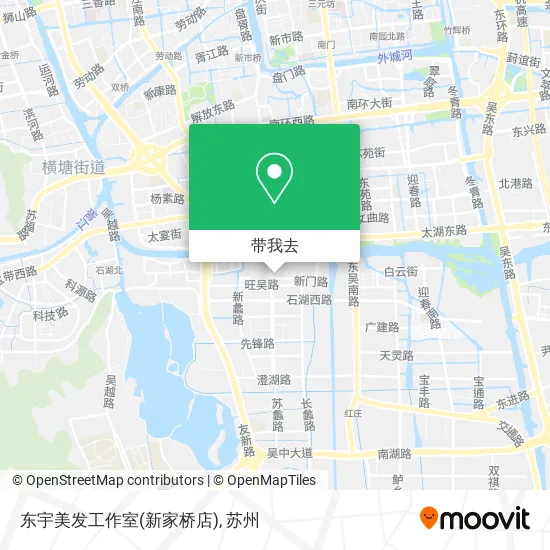 东宇美发工作室(新家桥店)地图