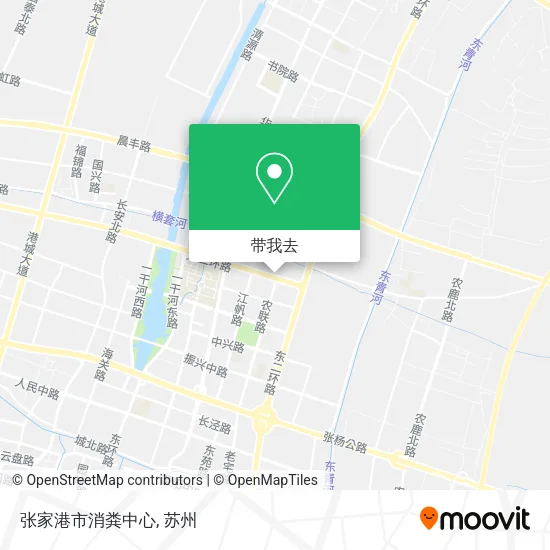 张家港市消粪中心地图