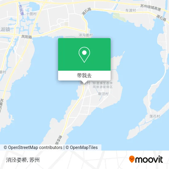 消泾娄桥地图