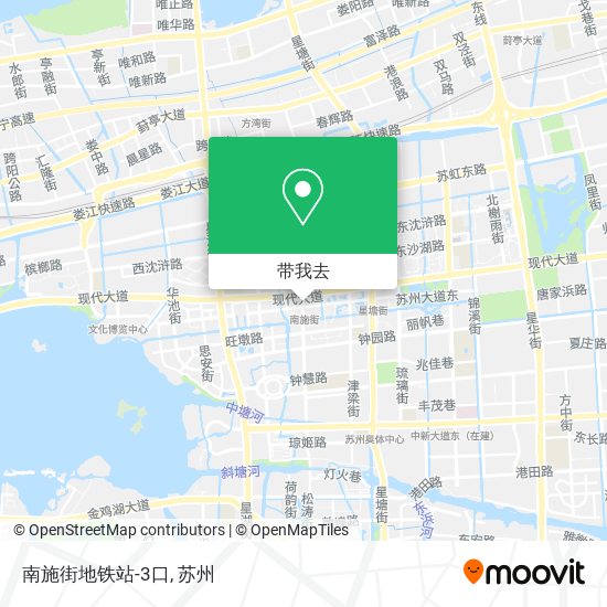 南施街地铁站-3口地图