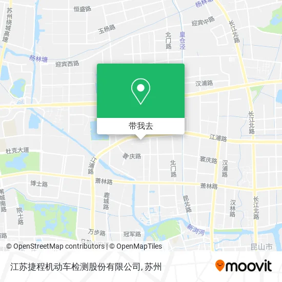 江苏捷程机动车检测股份有限公司地图