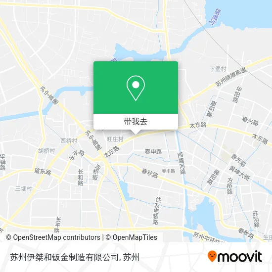 苏州伊桀和钣金制造有限公司地图