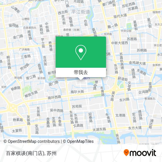 百家棋谈(南门店)地图