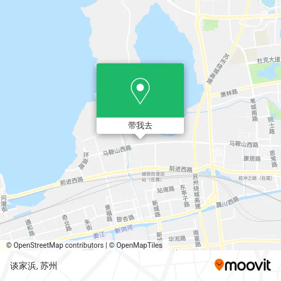 谈家浜地图