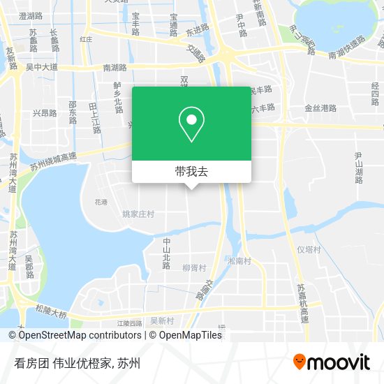 看房团 伟业优橙家地图