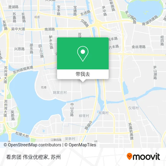 看房团 伟业优橙家地图