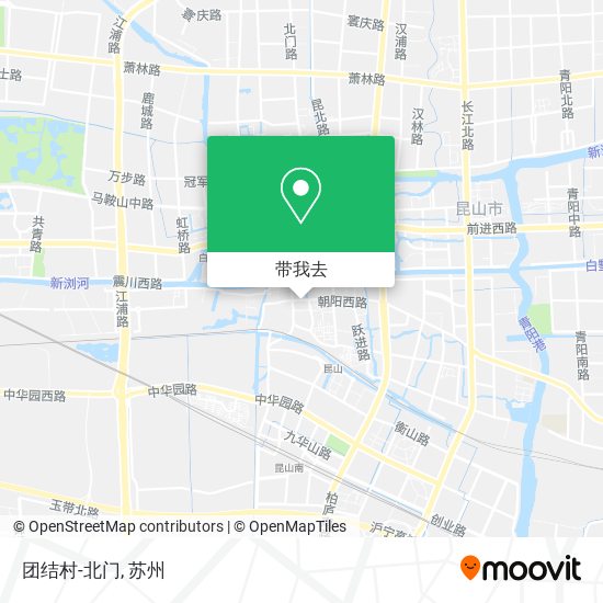 团结村-北门地图
