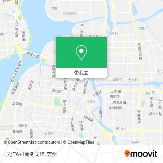 吴江6+1商务宾馆地图