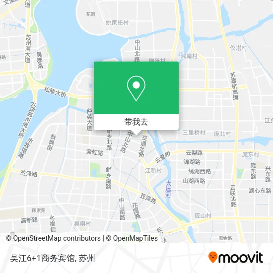 吴江6+1商务宾馆地图