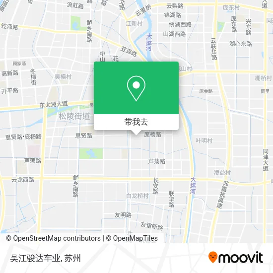 吴江骏达车业地图