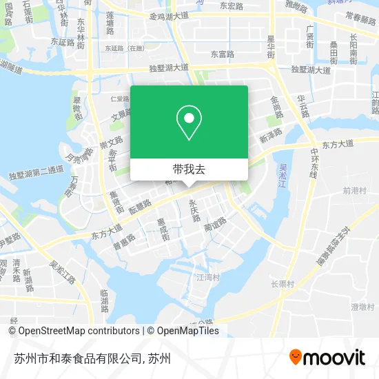 苏州市和泰食品有限公司地图