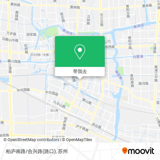 柏庐南路/合兴路(路口)地图