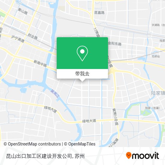 昆山出口加工区建设开发公司地图
