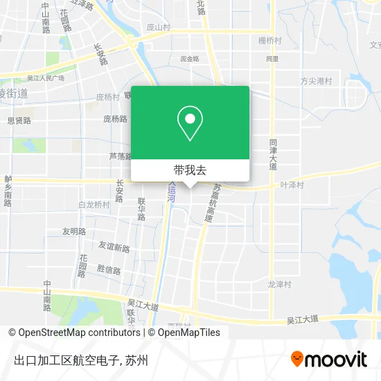出口加工区航空电子地图