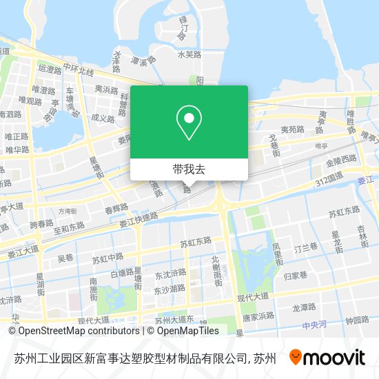 苏州工业园区新富事达塑胶型材制品有限公司地图