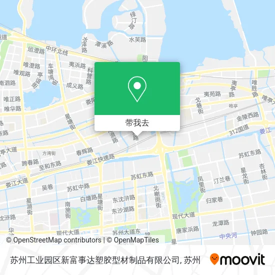 苏州工业园区新富事达塑胶型材制品有限公司地图