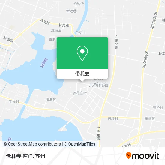 觉林寺-南门地图