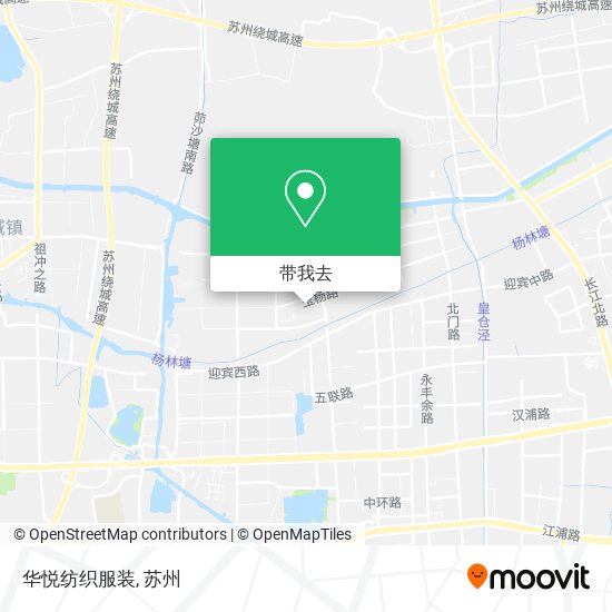 华悦纺织服装地图