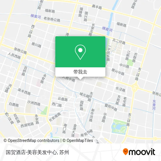 国贸酒店-美容美发中心地图