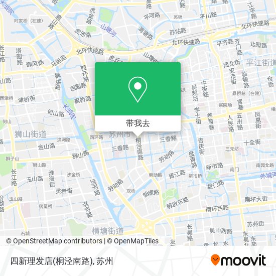 四新理发店(桐泾南路)地图