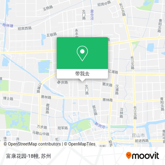 富康花园-18幢地图