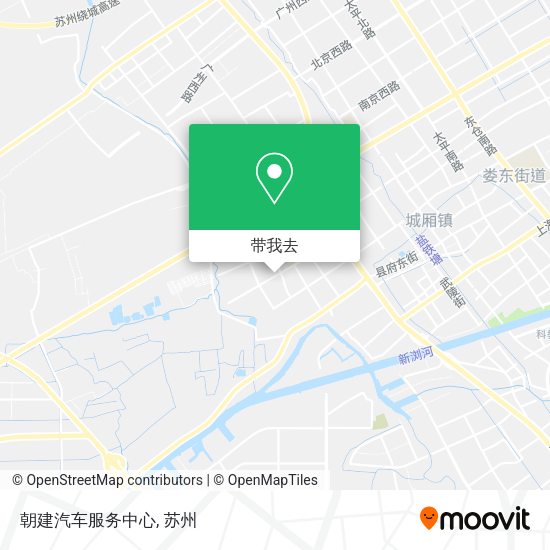 朝建汽车服务中心地图