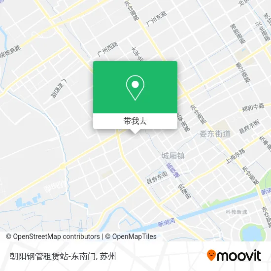 朝阳钢管租赁站-东南门地图
