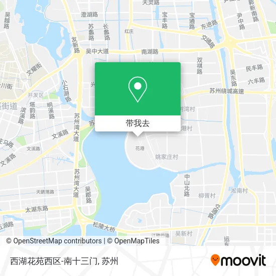西湖花苑西区-南十三门地图