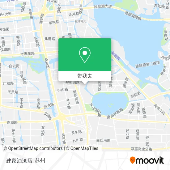 建家油漆店地图