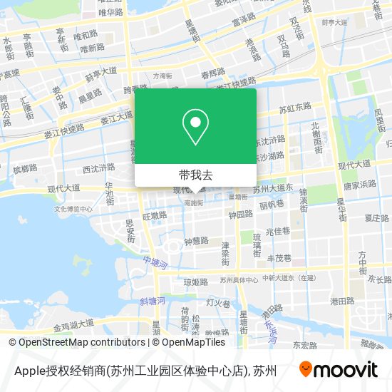 Apple授权经销商(苏州工业园区体验中心店)地图