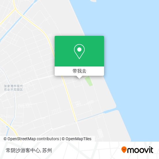 常阴沙游客中心地图