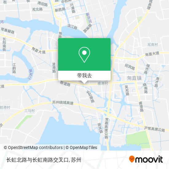 长虹北路与长虹南路交叉口地图