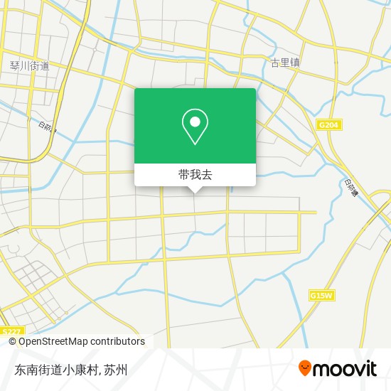 东南街道小康村地图