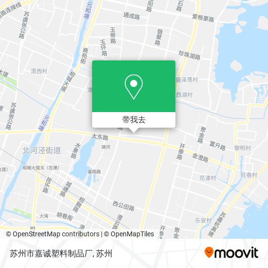 苏州市嘉诚塑料制品厂地图